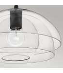 Lotus 1 Light Pendant / Semi-flush