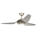 Lustra cu ventilator Voya – 60in / 152cm Fan – Brushed Stainless Steel