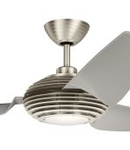 Lustra cu ventilator Voya – 60in / 152cm Fan – Brushed Stainless Steel