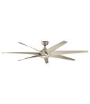 Lustra cu ventilator Lehr – 80in / 203cm Fan – Antique Satin Silver