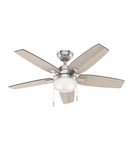 Lustra cu ventilator Arcot – 46″ / 117cm Ceiling Fan Brushed Nickel