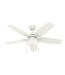 Lustra cu ventilator Arcot – 46″ / 117cm Ceiling Fan Fresh White