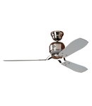 Lustra cu ventilator Industrie II – 52″ / 132cm Ceiling Fan Brushed Chrome