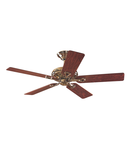 Lustra cu ventilator Savoy – 52″ / 132cm Ceiling Fan Bright Brass