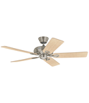 Lustra cu ventilator Savoy – 52″ / 132cm Ceiling Fan Brushed Nickel