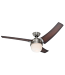 Lustra cu ventilator Eurus – 54″ / 137cm Ceiling Fan Brushed Nickel