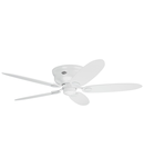 Lustra cu ventilator Low Profile III – 52″ / 132cm or 44″/112cm Ceiling Fan White