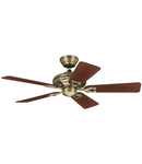 Lustra cu ventilator Seville II – 44″ / 112cm Ceiling Fan Antique Brass