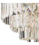 Lampa suspendata Vyana 4 Light Pendant Polished Nickel Crystal