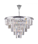 Lampa suspendata Eulalia 12 Light Chandelier Polished Chrome Crystal