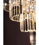 Lampa suspendata Eulalia 12 Light Chandelier Polished Chrome Crystal