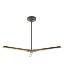 Lampa suspendata Rotor 3 Light Pendant Bronze LED