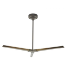 Lampa suspendata Rotor 3 Light Pendant Bronze LED