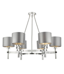 Lampa suspendata Nacala 6 Light Pendant Polished Chrome