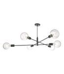 Lampa suspendata Alana 6 Light Pendant Black