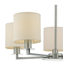 Lampa suspendata Tyler 5lt Pendant Satin Nickel Fitting Only