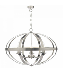 Lampa suspendata Symbol 6lt Pendant Satin Chrome