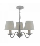 Lampa suspendata Joanna 3 Light Pendant Grey With Shades