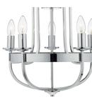 Lampa suspendata Heythrope 5 Light Pendant Polished Nickel