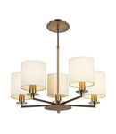 Lampa suspendata Tyler 5lt Pendant Bronze Fitting Only