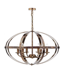 Lampa suspendata Symbol 6 Light Pendant Petrol Copper