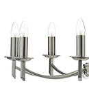 Lampa suspendata Ambassador 8 Light Dual Mount Chandelier Satin Chrome