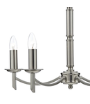 Lampa suspendata Ambassador 5 Light Dual Mount Pendant Satin Chrome