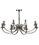 Lampa suspendata Murray 8 Light Dual Mount Pendant Antique Brass