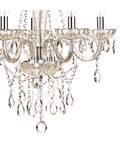 Lampa suspendata Raphael 5 Light Chandelier Champagne Crystal