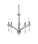 Lampa suspendata Hyperion 5 Light Dual Mount Pendant Polished Chrome