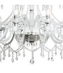 Lampa suspendata Katie 18 Light Chandelier Dual Mount Acrylic Glass