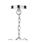 Lampa suspendata Daniella 6 Light Pendant Polished Nickel Crystal Dual Mount