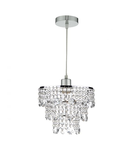 Corp de iluminat suspendat Cybil Crystal Non Elec Polished Chrome