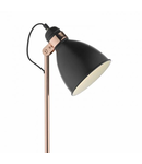 Lampadar de podeaFrederick Task Floor Lamp Black & Copper