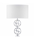 Lampadar de podeaInnsbruck Floor Lamp Polished Chrome With Shade