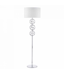 Lampadar de podeaInnsbruck Floor Lamp Polished Chrome With Shade