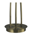 Lampadar de podeaMorgan 3 Light Floor Lamp Antique Brass