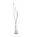 Lampadar de podeaMorgan 3 Light Floor Lamp Polished Chrome