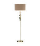 Lampadar de podeaMadrid Floor Lamp Antique Brass With Shade