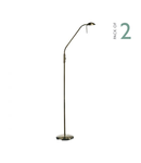 Lampadar de podeaJournal Task Floor Lamp Antique Brass (Multipack)