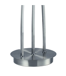 Lampadar de podeaMorgan 3 Light Floor Lamp Satin Chrome