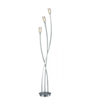 Lampadar de podeaMorgan 3 Light Floor Lamp Satin Chrome