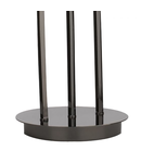 Lampadar de podeaMorgan 3 Light Floor Lamp Black Chrome