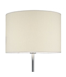 Lampadar de podeaDelta Floor Lamp Polished Chrome With Shade