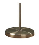 Lampadar de podeaBoston 3 Light Floor Lamp Antique Brass Opaque Glass