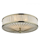 Lampa tavan Oslo 3 Light Flush Antique Brass