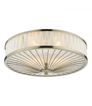 Lampa tavan Oslo 3 Light Flush Antique Brass