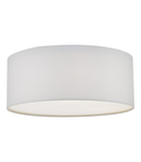 Lampa tavan Cierro 3 Light Flush Ivory 40cm