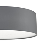 Lampa tavan Cierro 4 Light Flush Grey 60cm