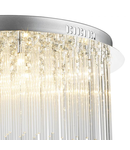 Lampa tavan Icicle 8 Light Glass Tube Flush